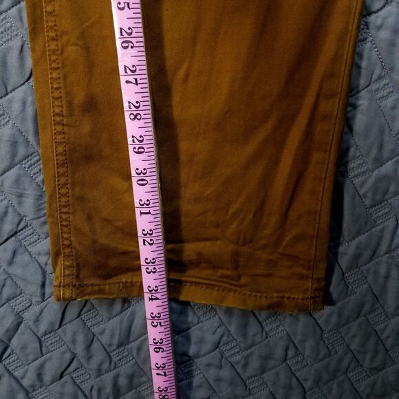 Levis Jeans Mens 46X34 Brown 541 Straight Leg Dark Wash American Denim Casual - Picture 4 of 12